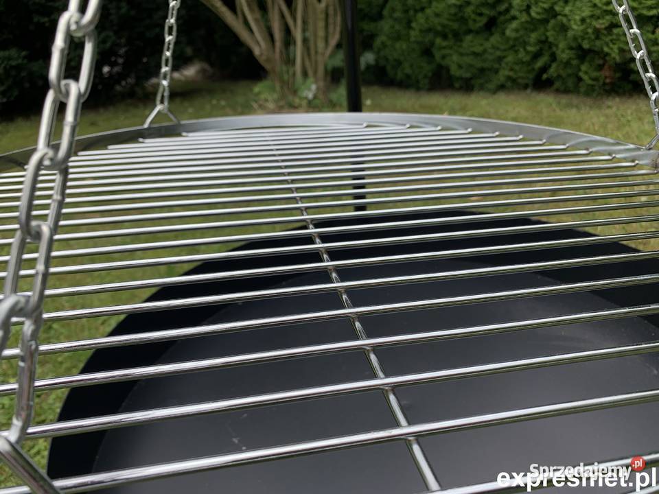 Grill ogrodowy wiszący Trójnóg KUTY DUŻY RUSZT sprzedam