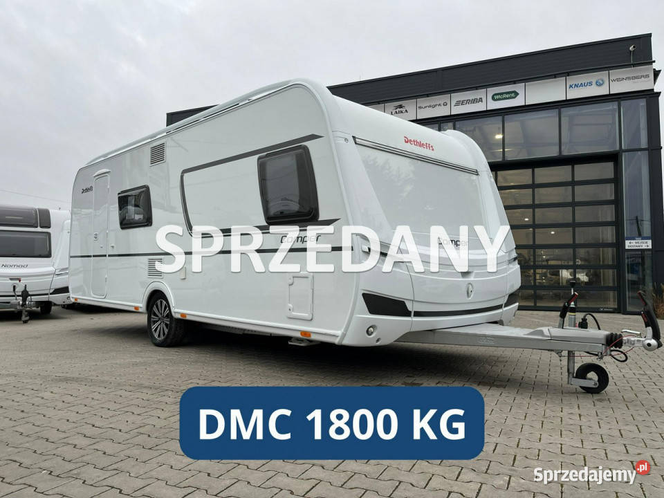 przyczepy kempingowe Dethleffs Camper 560 FMK Przyczepy i naczepy Janki