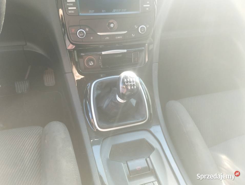 Ford Galaxy biała perła uszkodzony Dobrodzień