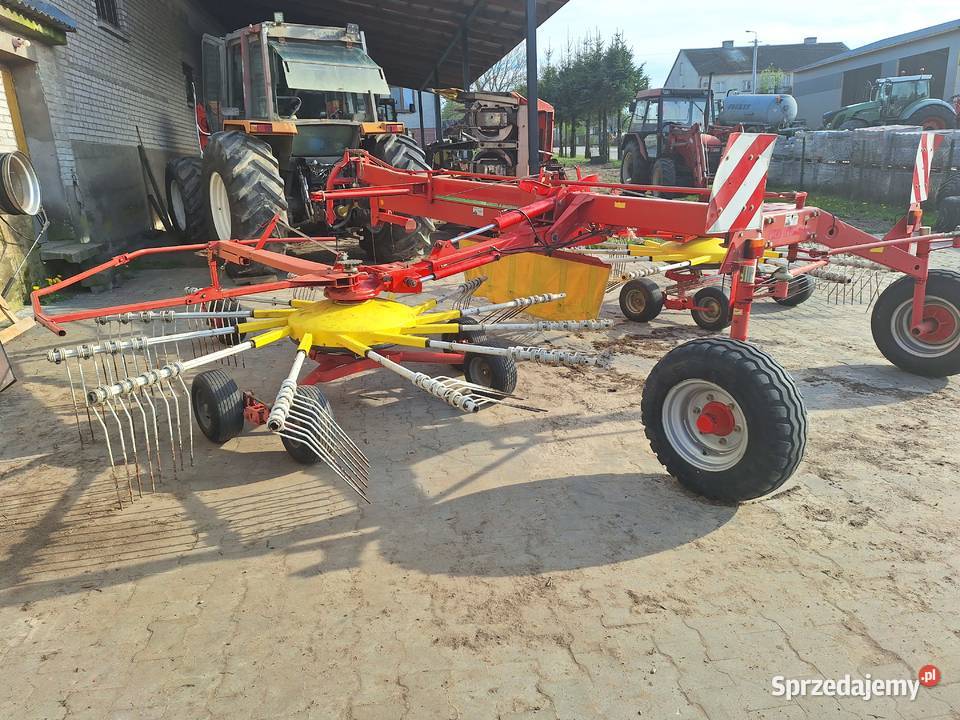 Zgrabiarka dwukaruzelowa Pottinger Krone claas podlaskie Łomża