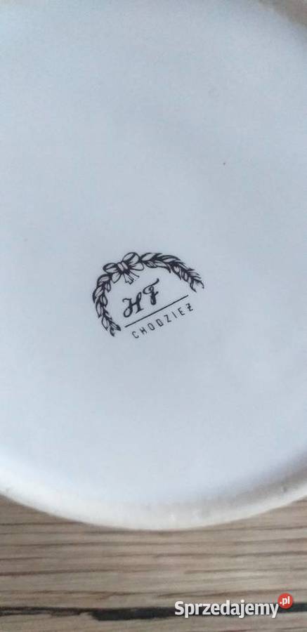Wazon z czasów prl Chodzież Porcelana i szkło