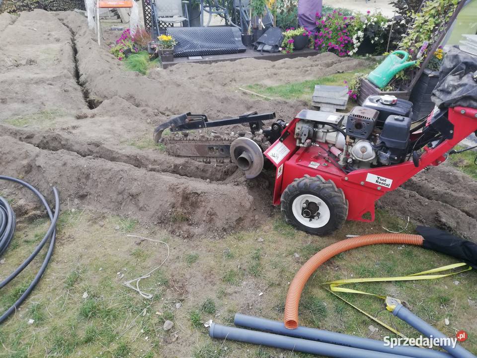 wynajem koparki łańcuchowej Berreto 912 Pozostałe usługi Łódź