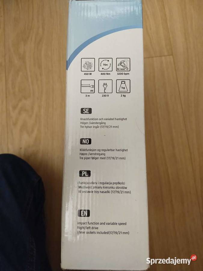 Klucz udarowy Hamron sieciowy 230V Ożarów Mazowiecki