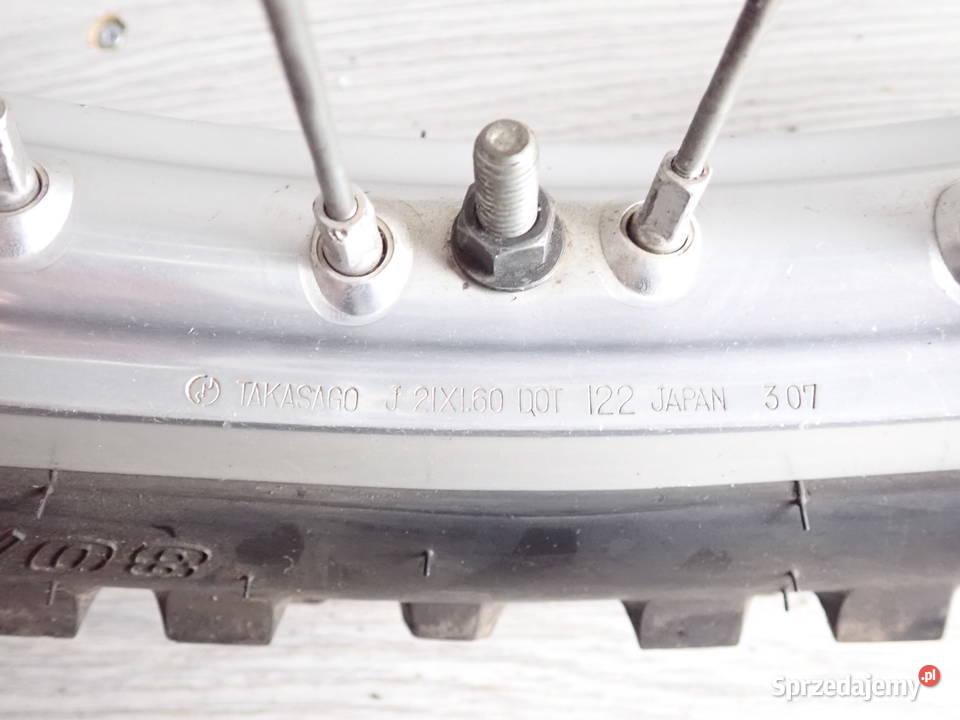 Koło EXCEL Przód 21 x 160 Opona Suzuki RM 250 lubuskie Strzelce Krajeńskie
