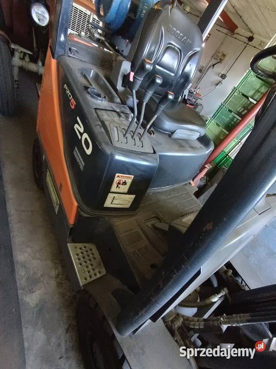 Wózek Widłowy DOOSAN Pro 5 G20 20T LPG Stan gaz Łęczyca