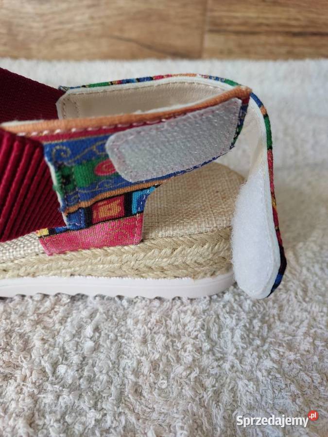 Piękne kolorowe espadryle rozmiar 3637 Wrocław