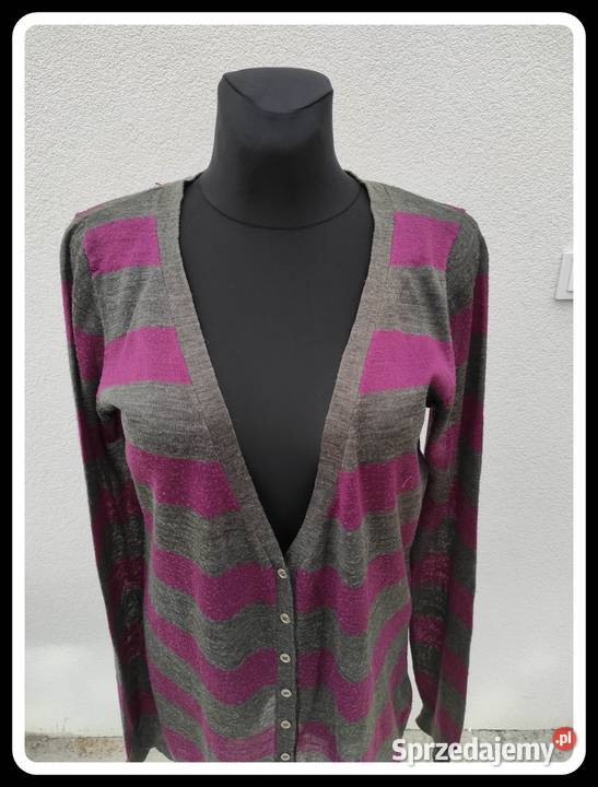 Lekki sweter kardigan 30 WEŁNA 38 M ORSAY Płock