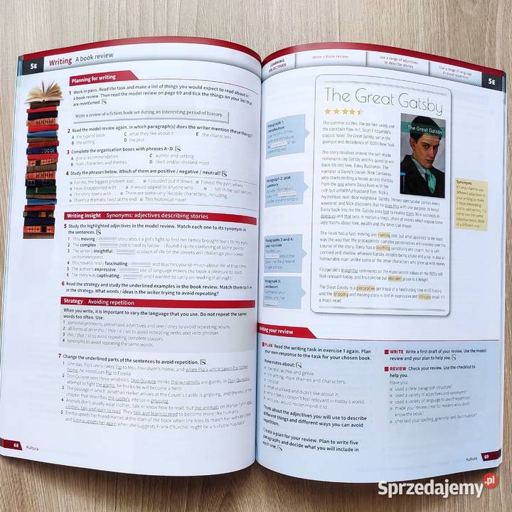 Insight UpperIntermediate Student Book second tradycyjny podręcznik Książki i Podręczniki Tuchola