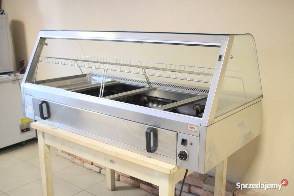 Witryna grzewcza nablatowa 4 x GN 11 Gastronomia