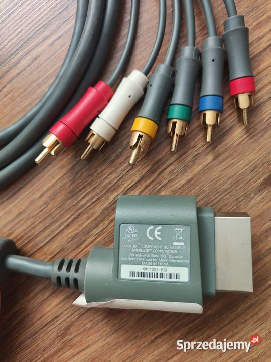 Oryginalny Kabel Component HD AV do Xbox 360 Tarnobrzeg