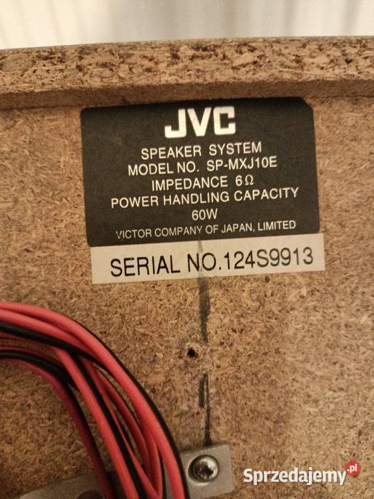 Kolumny JVC 60 Wat 6 omowe Toruń