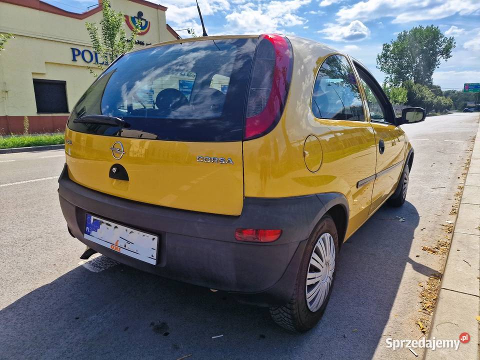 Opel Corsa C 10 DŁUGIE OPŁATY 2/3 Corsa Łódź