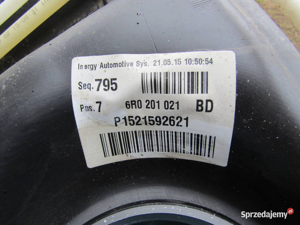 ZBIORNIK PALIWA AUDI A1 8X1 10TSI 6R0201021BD Mysłaków