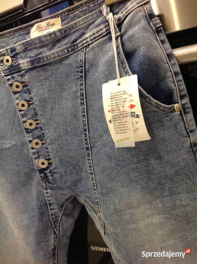 Spodnie Jeans Damskie BLUE RAGS r M Obniżony Nowa Sól