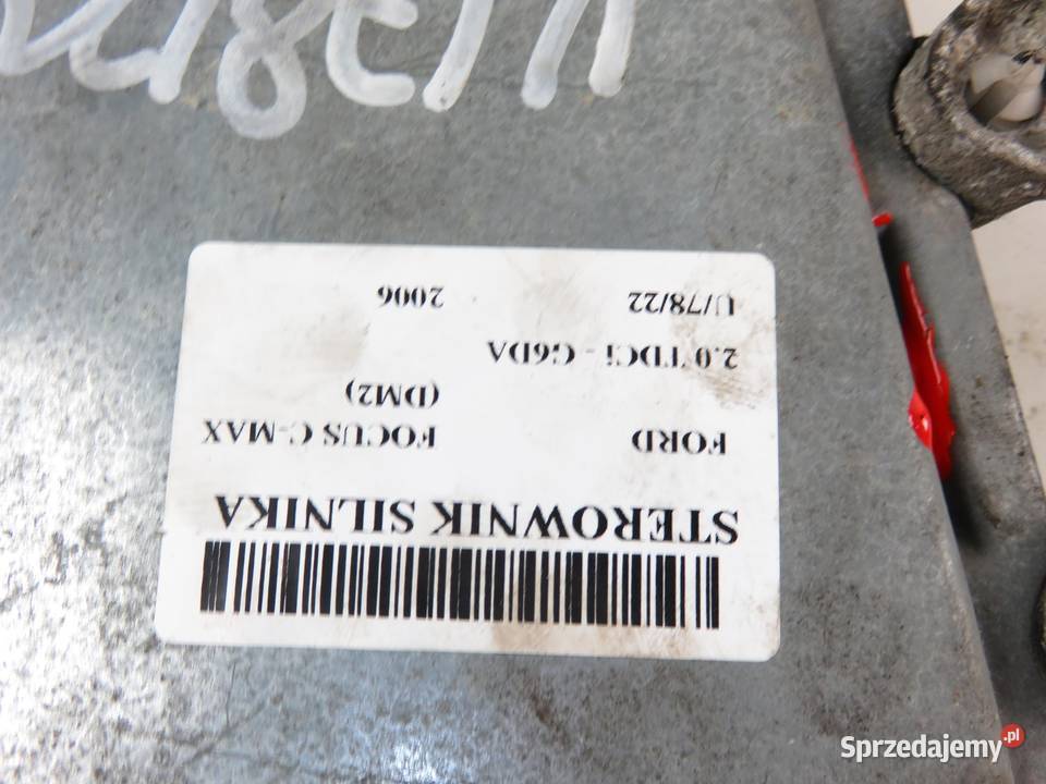 STEROWNIK FORD FOCUS C 20 TDCi 4M5112A650ZC małopolskie