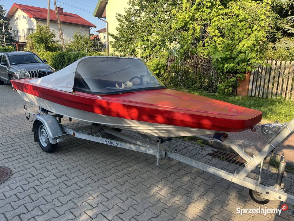 Motorówka Lodka 42m bez patentu silnik Tohatsu Rok produkcji 1995 mazowieckie Płock