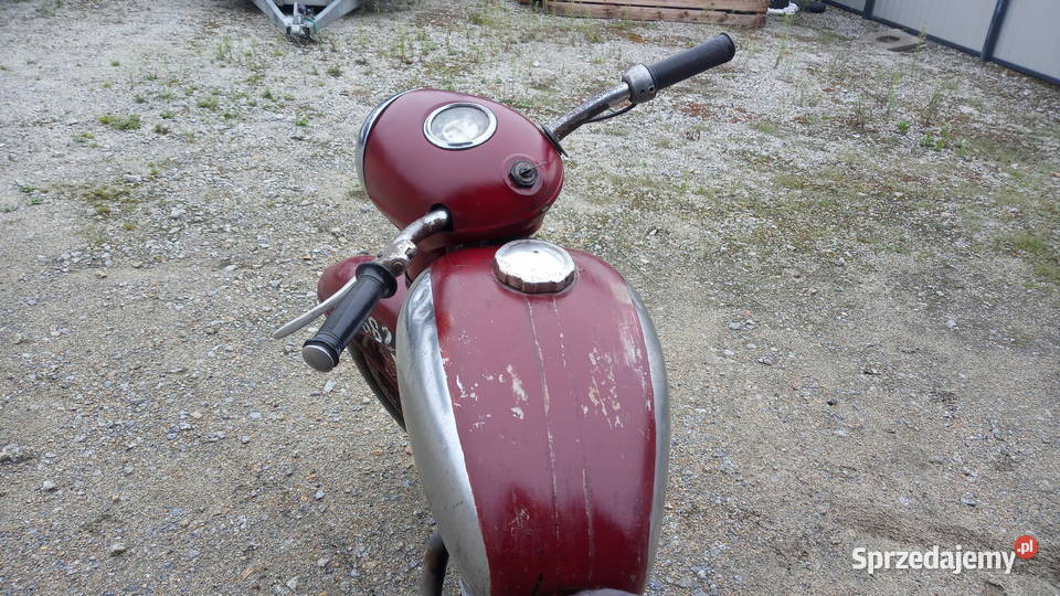 Jawa 175 zarejestrowana motobazarprl Mogilno