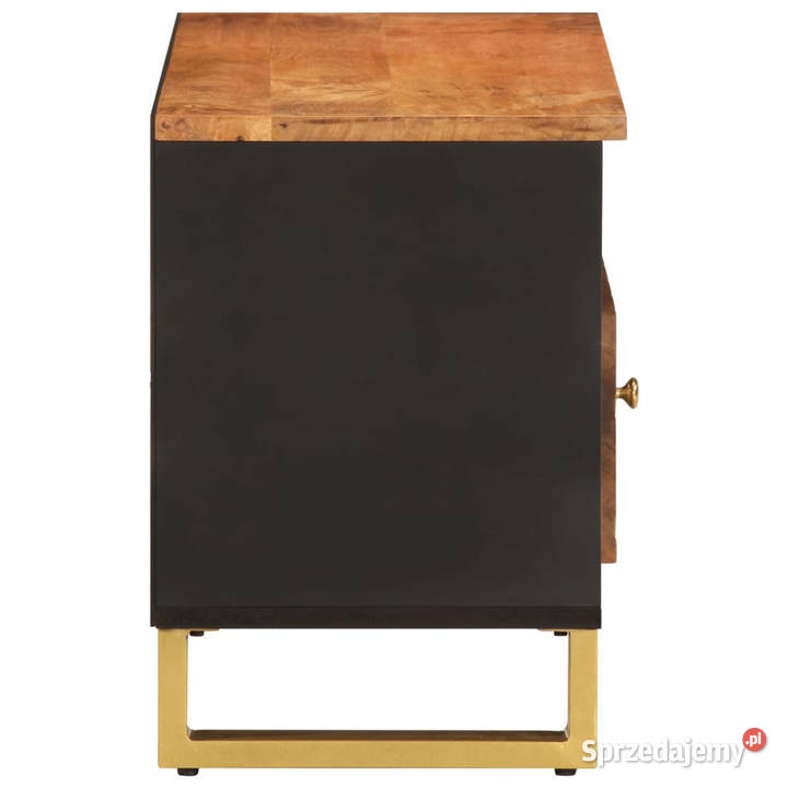 Szafka pod TV brązowoczarna 80x335x46 lite Warszawa