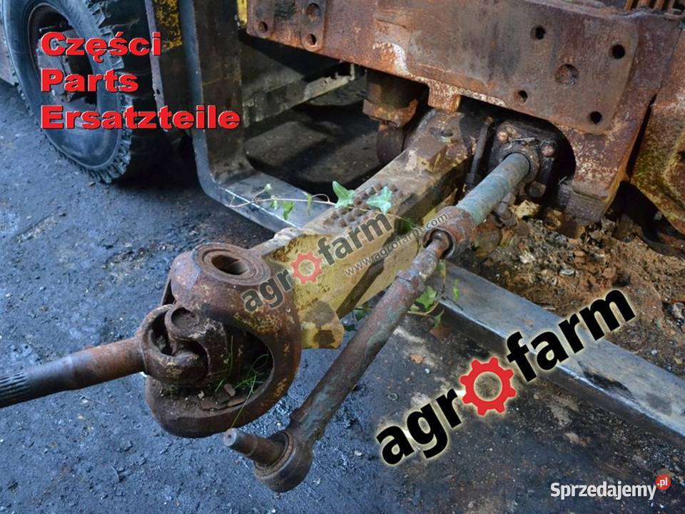 Case CS 100 części silnik skrzynia biegów oś Pozostałe