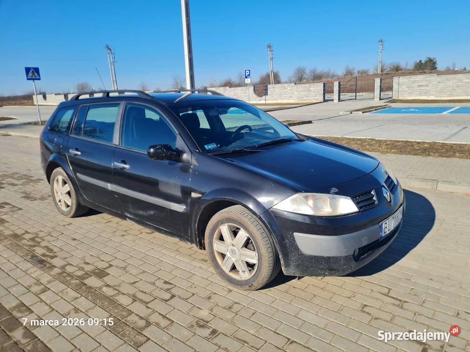 RENAULT MEGANE długie opłaty 2004r diesel Grajewo