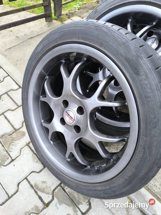 Komplet kół Borbet 174x100 z ładnymi oponami Brzeszcze