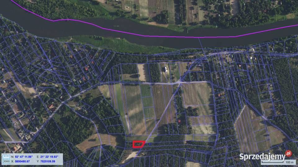 Rogóźno 1261m2 piękna działka rzeki i lasu mazowieckie