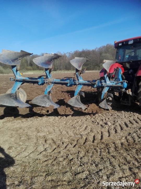 Pług 4 skibowy obrotowy Overum nieuszkodzony Tolkowiec