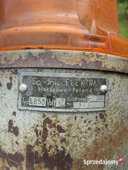 Lampa błyskowa kogut ELEKTRA dostawcze Wyszków