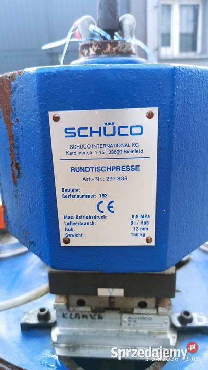 prasa do aluminium schucko Kłodawa