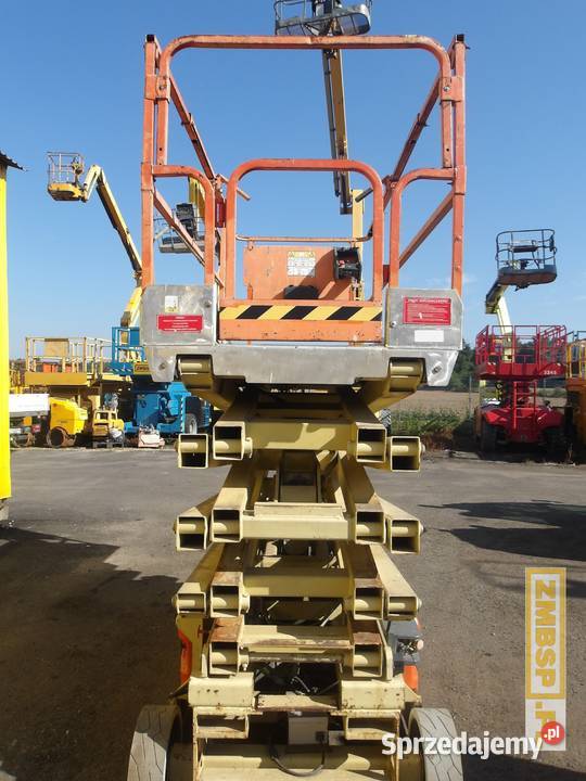 Podnośnik nożycowy zwyżka JLG 3246ES Dźwigi, podnośniki Motoryzacja Pleszew sprzedam