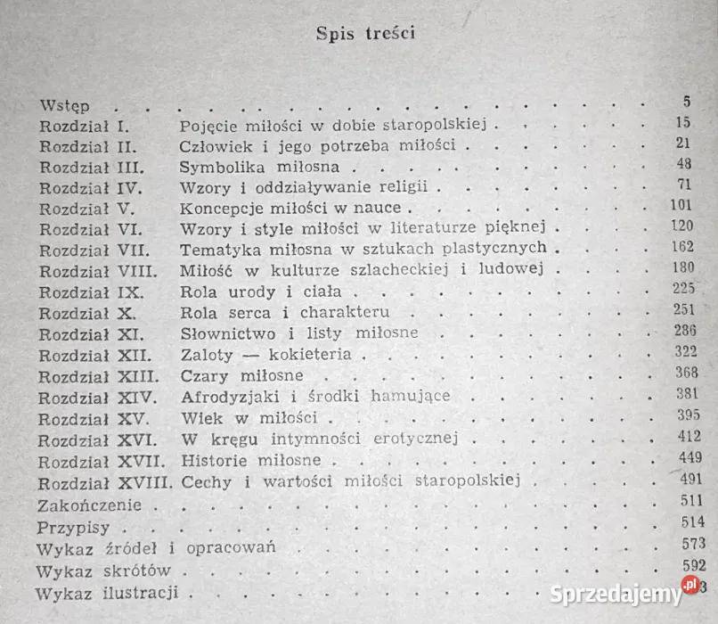 Miłość staropolska Zbigniew Kuchowicz
