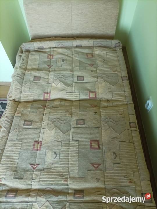 ŁóżkoFotel rozkładany jednoosobowy materiał stan Bydgoszcz