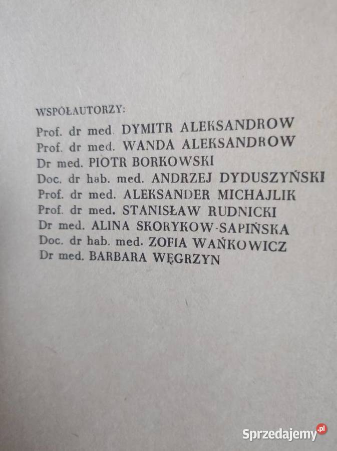 Intensywna terapia internistyczna Dymitr medycyna, nauki medyczne Kielce