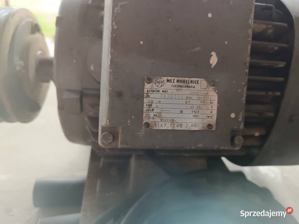 Silnik Mez Mohelnice 55 kw Pozostałe Garbatka-Letnisko