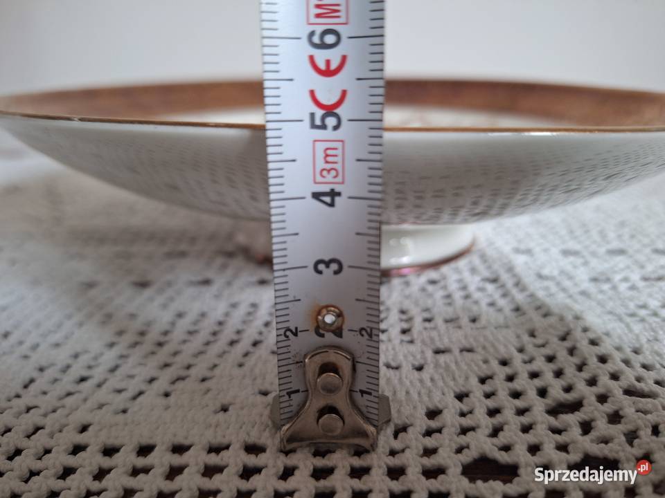 Talerz Patera Porcelana Manufaktura Hndel Gdańsk