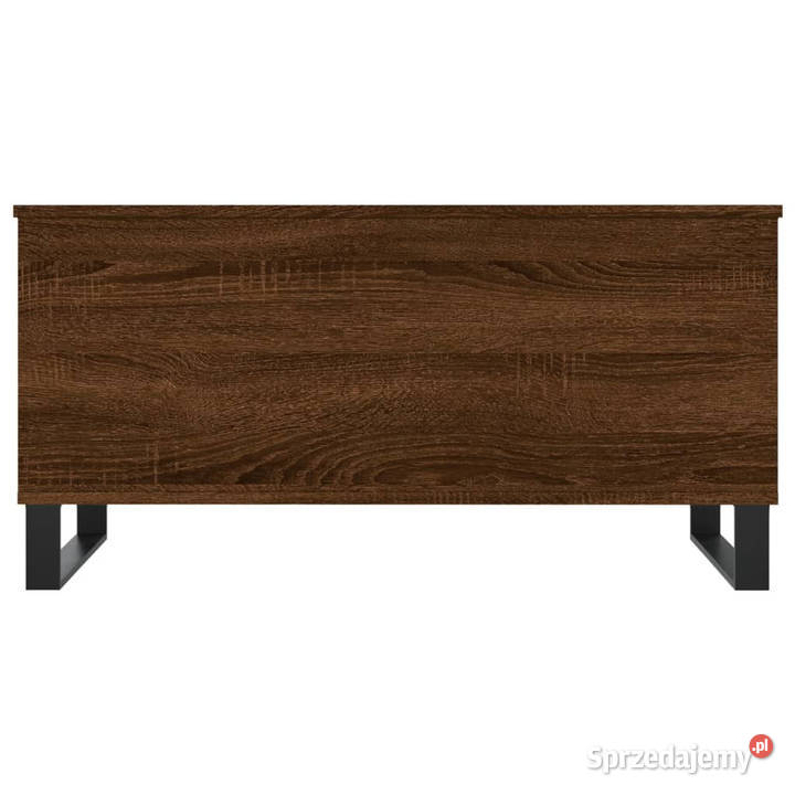 Stolik kawowy brązowy dąb 90x445x45 WM830987 Warszawa sprzedam