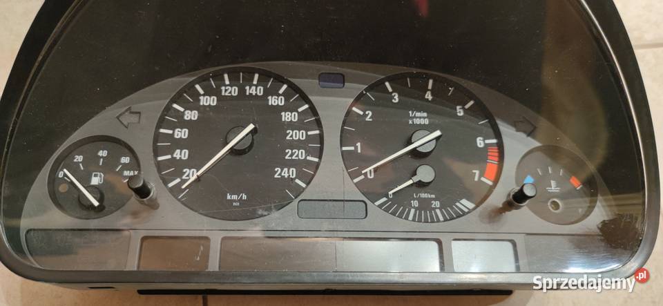 licznik zegary BMWE 39 62118374336 deski rozdzielcze, konsole Warszawa