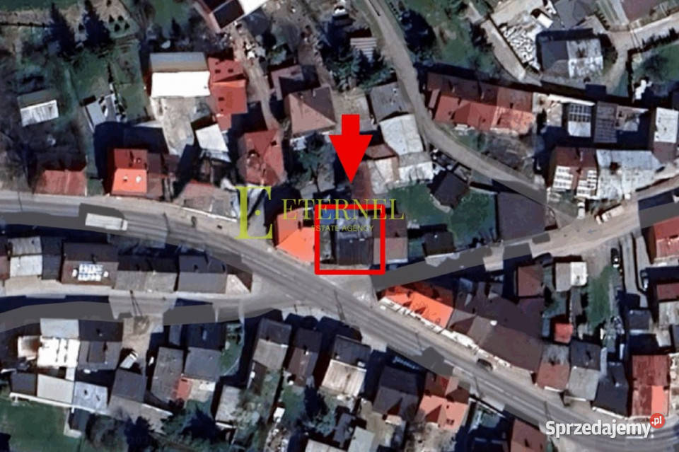 Duża działka budowlana 188m w Skale z mediami Skała