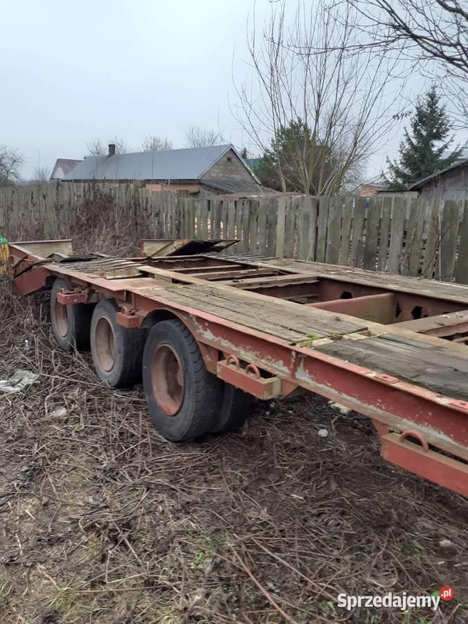 Przyczepa niskopodwoziowa laweta Zremb 24t Hajnówka