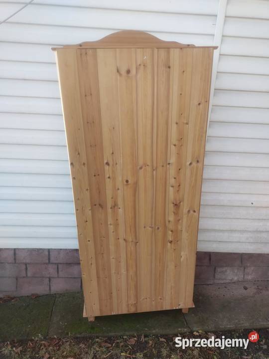 Regały ELLA lite drewno 2 sztuki transport