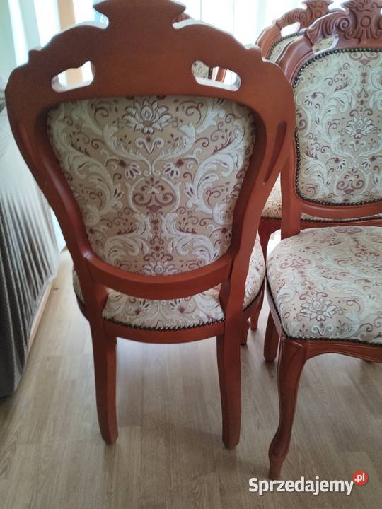 Krzesło krzesła stylowe tapicerowane 6 Warszawa