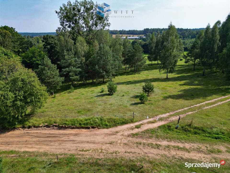 Grunt 1539m2 Worliny szambo sprzedam
