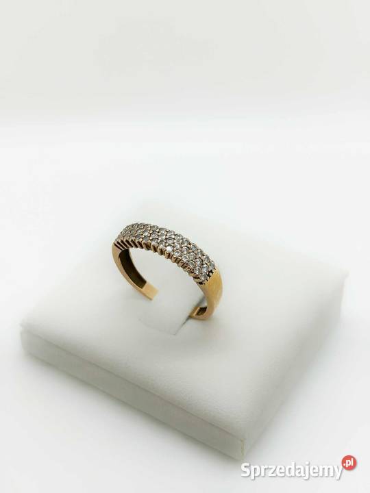 Złoty Pierścionek pr 585 215g Rozmiar 15 Elbląg