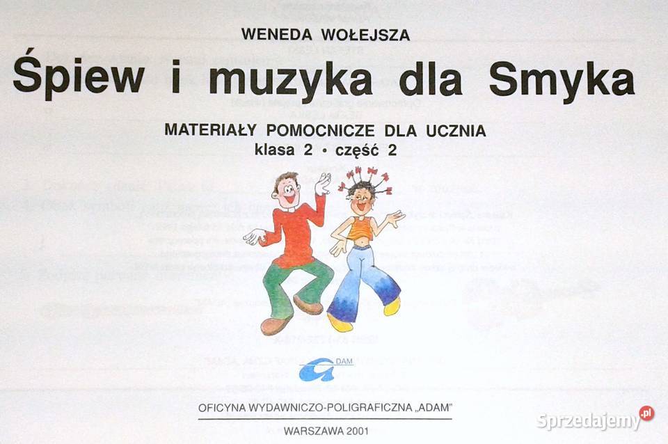 Śpiew i muzyka Smyka kl 2 cz 2 Materiały Chełm