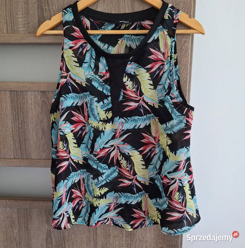 Bluzka na ramiączkach jungle print Tally Weijl Tally Weijl Kraków
