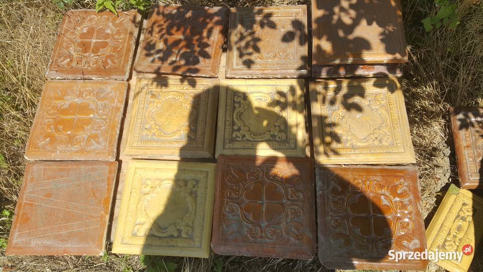 kafle piecowe zdobione Piece i kominki Wrocław