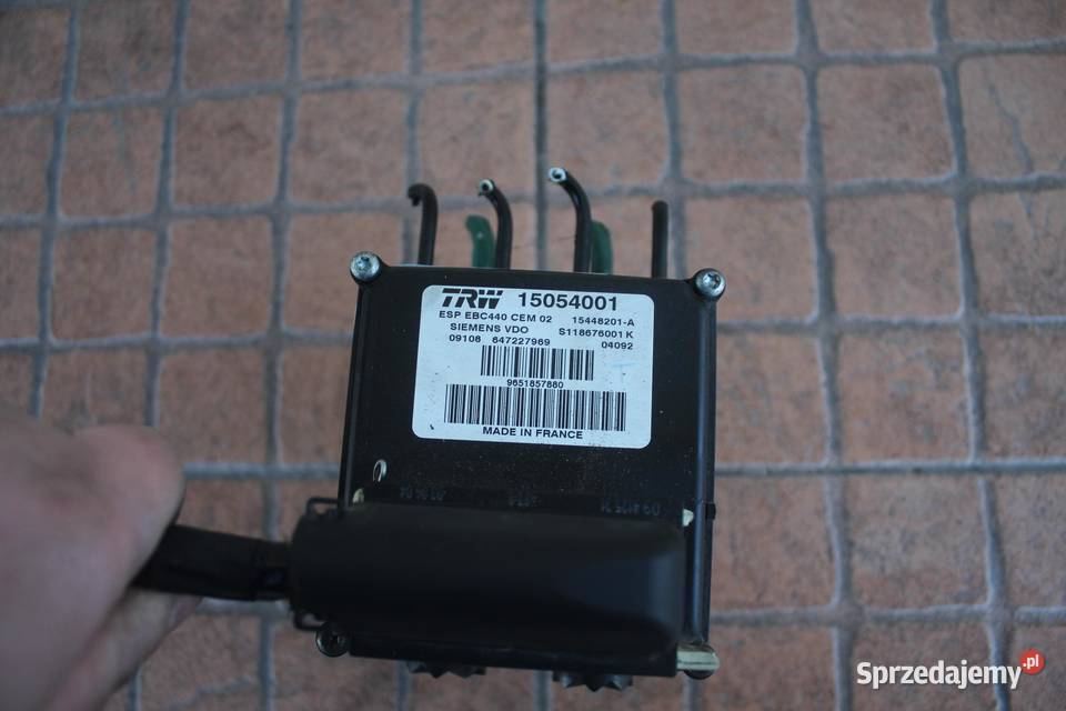 POMPA ABS HAMULCOWA PEUGEOT 407 9651857880