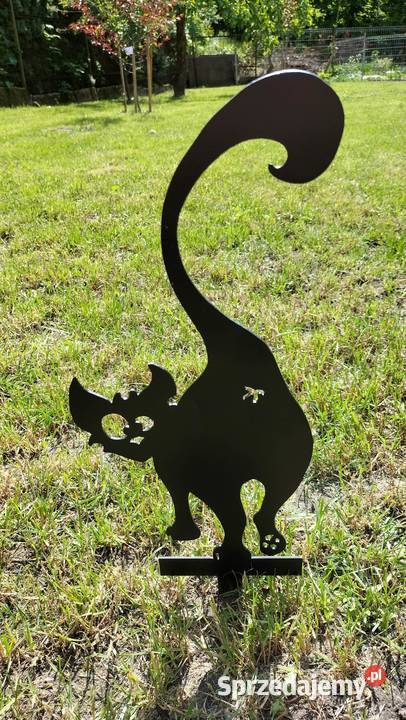 Metalowe ozdoby ogrodowe wbijane Rzemień