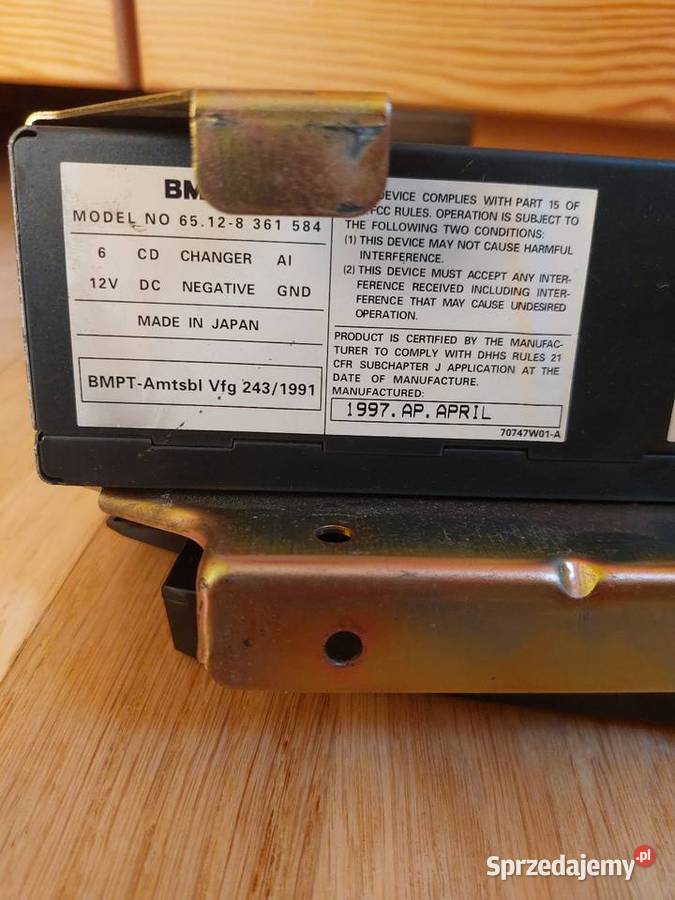 Zmieniarką płyt bmw e39 małopolskie