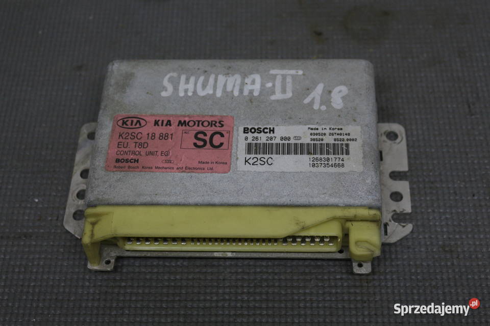 KIA SHUMA II 18 16V KOMPUTER STEROWNIK SILNIKA Prochowice